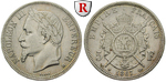 66985 Napoleon III., 5 Francs