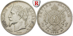 66987 Napoleon III., 5 Francs