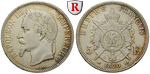66992 Napoleon III., 5 Francs
