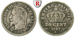 67046 Napoleon III., 20 Centimes