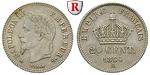 67047 Napoleon III., 20 Centimes