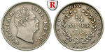 68801 William IV., 1/4 Rupee