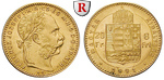 69238 Franz Joseph I., 8 Forint