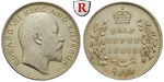 73924 Edward VII., 1/2 Rupee