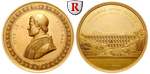 74177 Pius IX., Vergoldete Bronze...