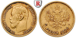 77058 Nikolaus II., 5 Rubel