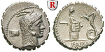 81238 L. Roscius Fabatus, Denar, ...