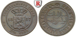 83705 Willem III., 2 1/2 Cents
