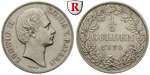 85059 Ludwig II., 1/2 Gulden
