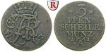 85988 Friedrich II., 3 Pfennig