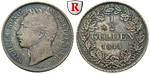 90797 Wilhelm I., 1/2 Gulden