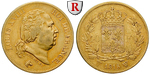 95881 Louis XVIII., 40 Francs