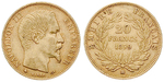 ag10453 Napoleon III., 20 Francs