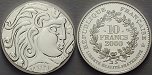 ag15491 V. Republik, 10 Francs