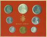 ag18106 Paul VI., Kursmünzensatz