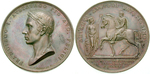 eadt8135 Franz II. (I.), Bronzemedai...