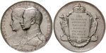 eadt8844 Wilhelm II., Silbermedaille