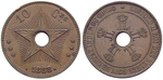 eaus-1243 Leopold II., 10 Centimes