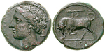 egri3855 Hieron II., Bronze
