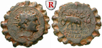 egri8163 Antiochos VI., Bronze, serr...