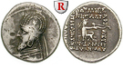 egri8271 Mithradates II., Drachme
