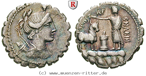 Klicken Sie auf das Bild um es auf Ihrem Rechner zu speichern a-postumius-denar-serratus/86705.jpg