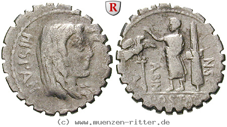 Klicken Sie auf das Bild um es auf Ihrem Rechner zu speichern a-postumius-denar-serratus/erom9713.jpg