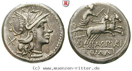 Klicken Sie auf das Bild um es auf Ihrem Rechner zu speichern a-spurilius-denar/25585.jpg