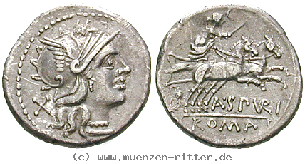 Klicken Sie auf das Bild um es auf Ihrem Rechner zu speichern a-spurilius-denar/erom10346.jpg