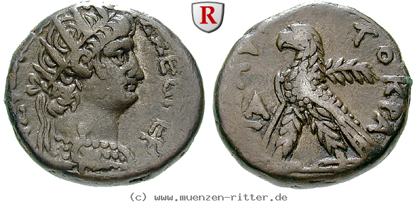 Klicken Sie auf das Bild um es auf Ihrem Rechner zu speichern aegypten-nero-tetradrachme/100120.jpg