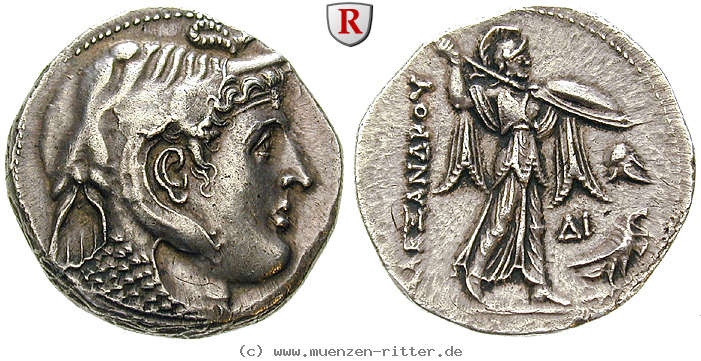 Klicken Sie auf das Bild um es auf Ihrem Rechner zu speichern aegypten-ptolemaios-i-als-satrap-tetradrachme/36556.jpg