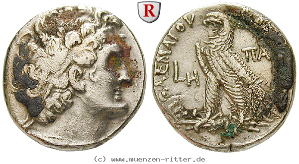 Klicken Sie auf das Bild um es auf Ihrem Rechner zu speichern aegypten-ptolemaios-ix-und-kleopatra-iii-tetradrachme/50286.jpg
