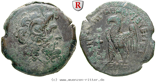 Klicken Sie auf das Bild um es auf Ihrem Rechner zu speichern aegypten-ptolemaios-viii-bronze/40619.jpg