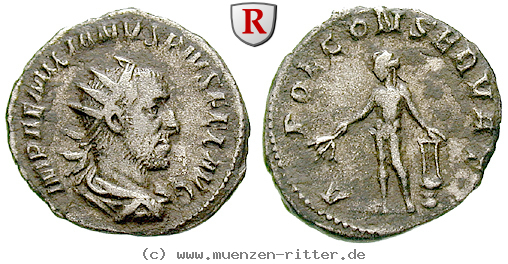 Klicken Sie auf das Bild um es auf Ihrem Rechner zu speichern aemilianus-antoninian/32760.jpg