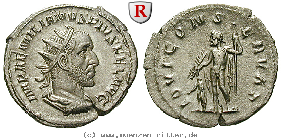 Klicken Sie auf das Bild um es auf Ihrem Rechner zu speichern aemilianus-antoninian/93413.jpg