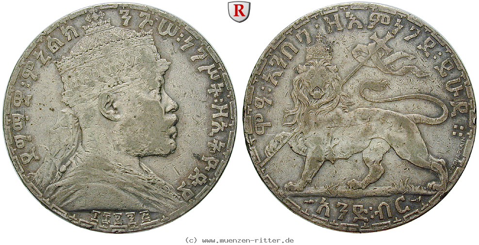 Klicken Sie auf das Bild um es auf Ihrem Rechner zu speichern aethiopien-menelik-ii-birr/66902.jpg