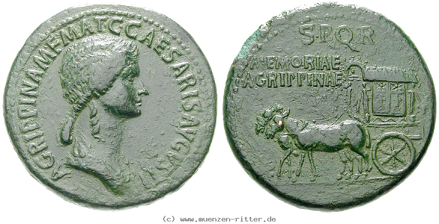 Klicken Sie auf das Bild um es auf Ihrem Rechner zu speichern agrippina-senior-frau-des-germanicus-sesterz/21499.jpg