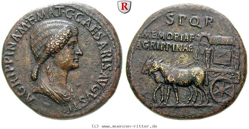 Klicken Sie auf das Bild um es auf Ihrem Rechner zu speichern agrippina-senior-frau-des-germanicus-sesterz/94216.jpg