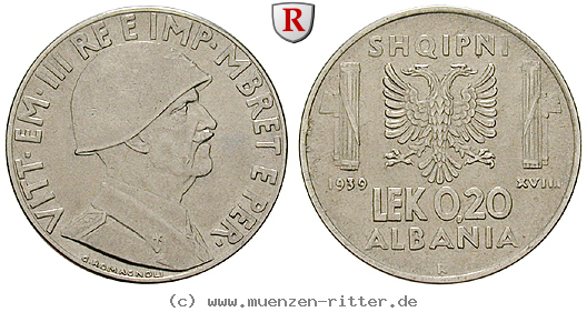 Klicken Sie auf das Bild um es auf Ihrem Rechner zu speichern albanien-vittorio-emanuele-iii-0-2-lek/64746.jpg