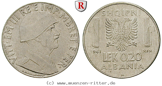 Klicken Sie auf das Bild um es auf Ihrem Rechner zu speichern albanien-vittorio-emanuele-iii-0-2-lek/64747.jpg