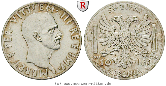 Klicken Sie auf das Bild um es auf Ihrem Rechner zu speichern albanien-vittorio-emanuele-iii-10-lek/64723.jpg