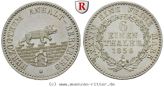 Klicken Sie auf das Bild um es auf Ihrem Rechner zu speichern anhalt-alexander-carl-1-6-taler/69437.jpg