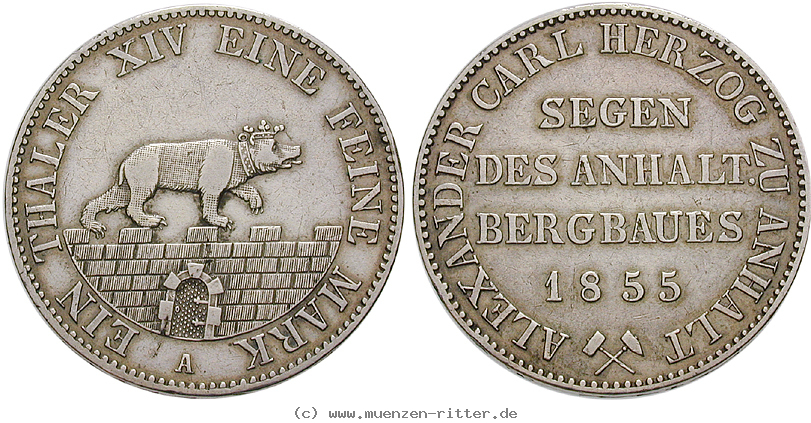 Klicken Sie auf das Bild um es auf Ihrem Rechner zu speichern anhalt-alexander-carl-ausbeutetaler/16694.jpg