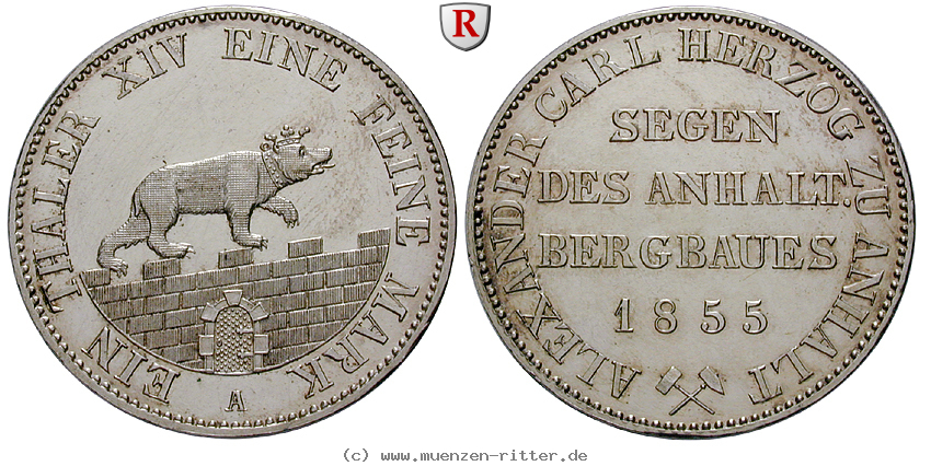 Klicken Sie auf das Bild um es auf Ihrem Rechner zu speichern anhalt-alexander-carl-ausbeutetaler/21667.jpg