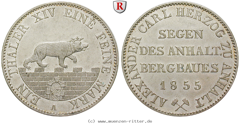 Klicken Sie auf das Bild um es auf Ihrem Rechner zu speichern anhalt-alexander-carl-ausbeutetaler/35307.jpg