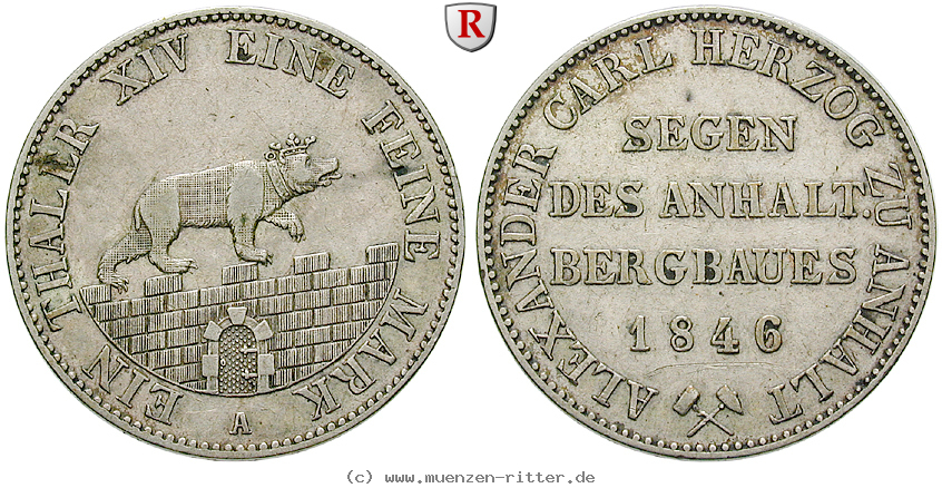 Klicken Sie auf das Bild um es auf Ihrem Rechner zu speichern anhalt-alexander-carl-ausbeutetaler/69096.jpg