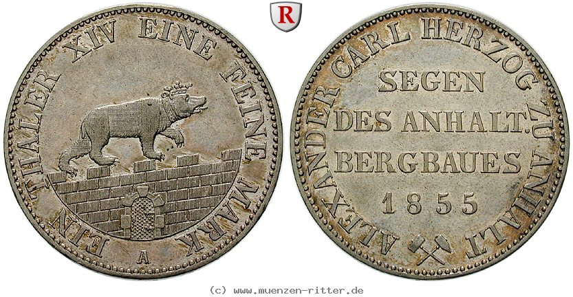 Klicken Sie auf das Bild um es auf Ihrem Rechner zu speichern anhalt-alexander-carl-ausbeutetaler/90563.jpg