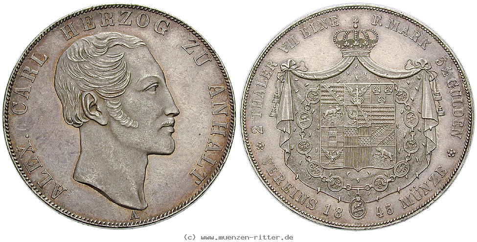Klicken Sie auf das Bild um es auf Ihrem Rechner zu speichern anhalt-alexander-carl-doppeltaler/18234.jpg