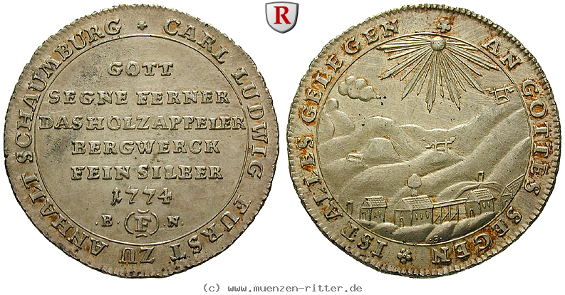 Klicken Sie auf das Bild um es auf Ihrem Rechner zu speichern anhalt-carl-ludwig-1-2-konventionstaler/92287.jpg