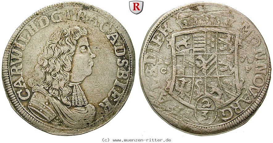 Klicken Sie auf das Bild um es auf Ihrem Rechner zu speichern anhalt-carl-wilhelm-2-3-taler/47012.jpg